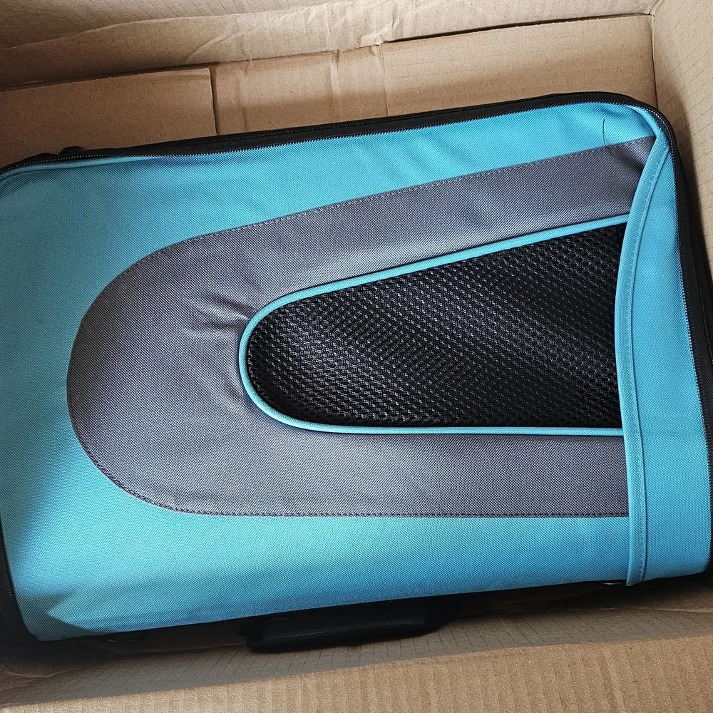 EliteField Blue and Gray Pet Carrier